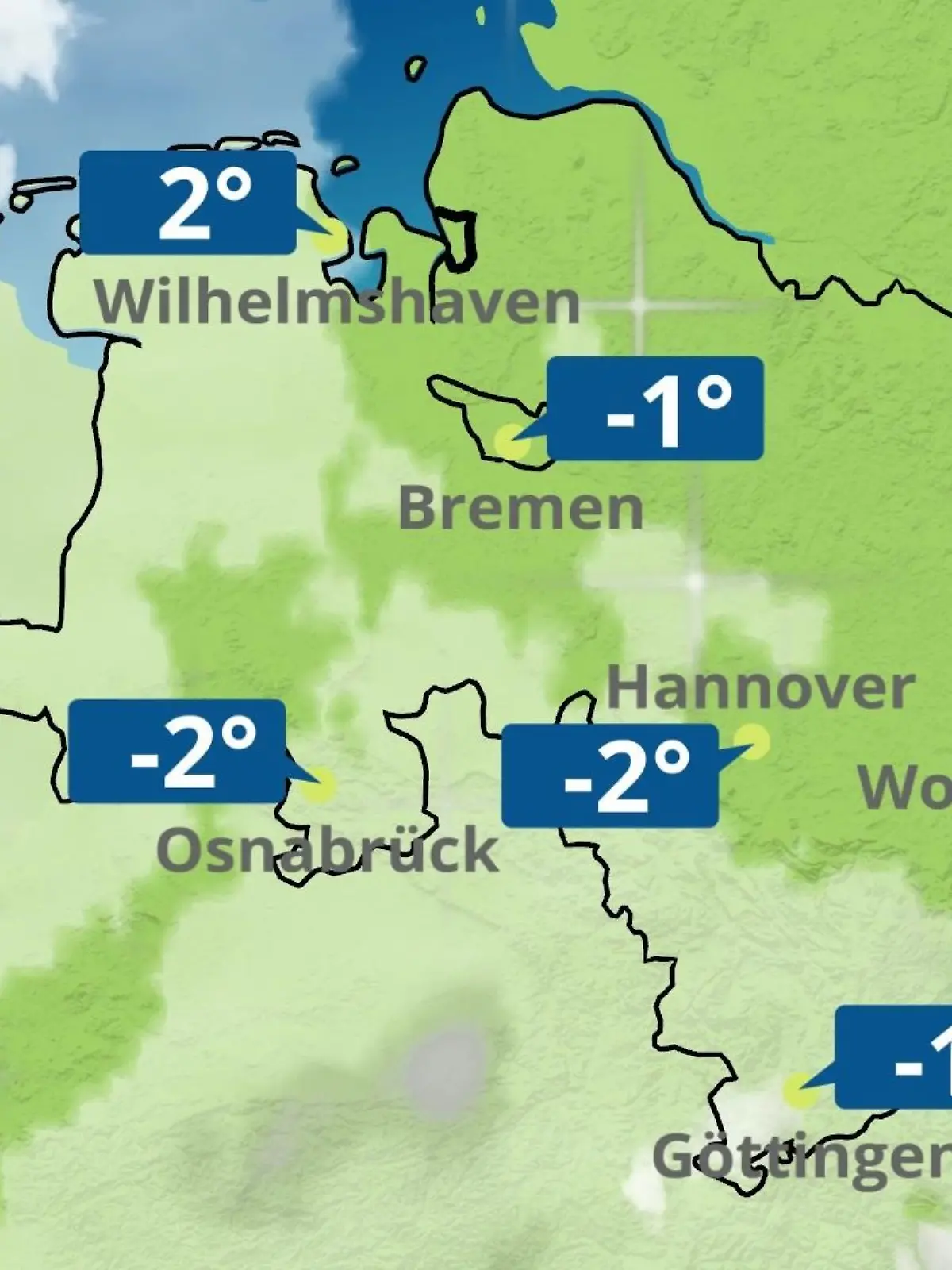 Bild zu: "Bremen und Niedersachsen: Wie wird das Wetter?"