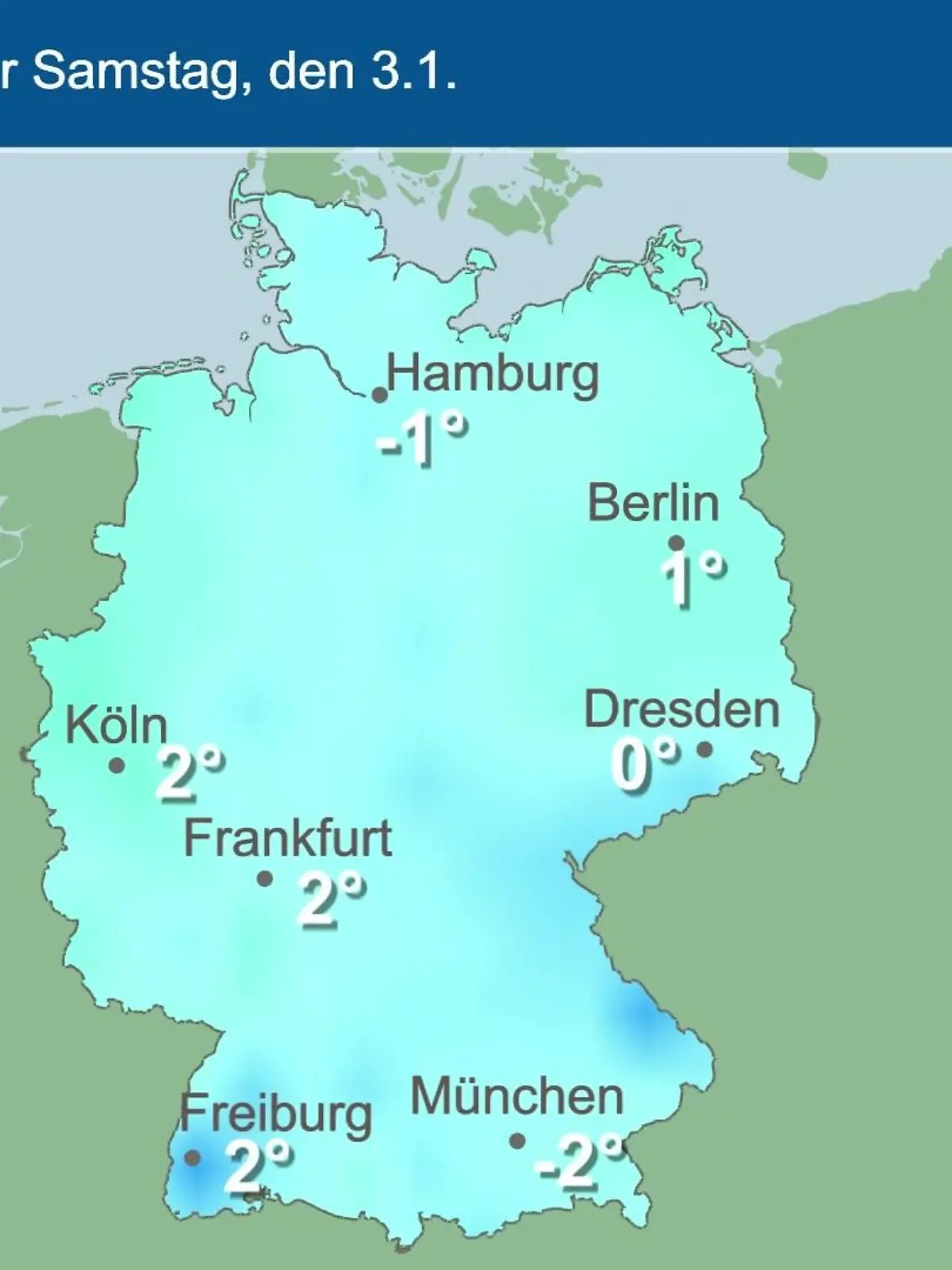 Bild zu: "Im Video: Temperatur-Vorhersage"