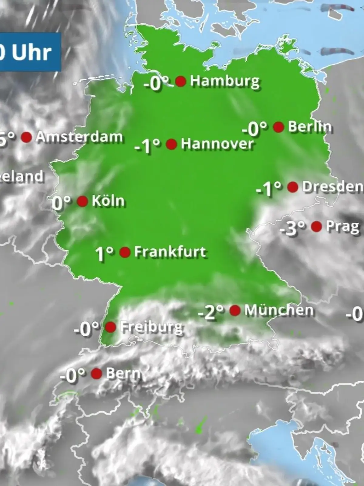 Bild zu: "Die Wolken ziehen sich zurück - immer mehr Sonnenschein"