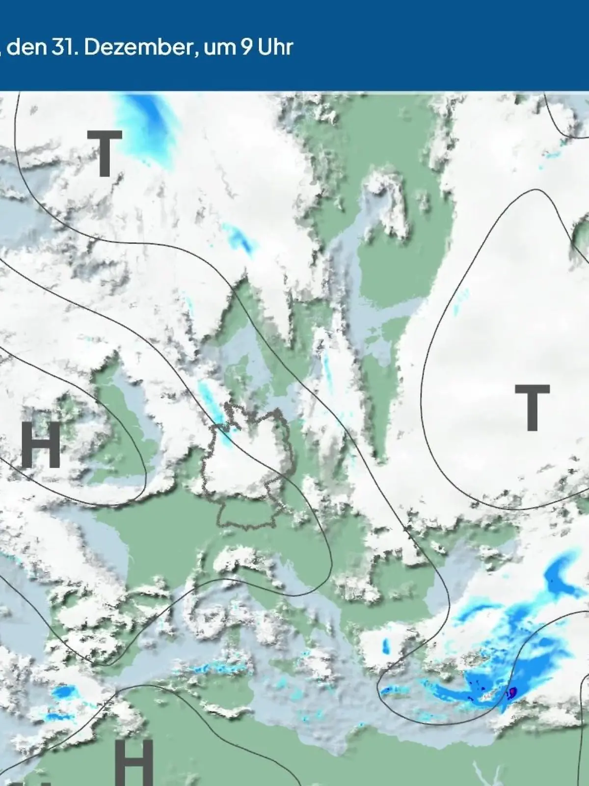 Bild zu: "Die Wetterlage der kommenden 5 Tage"