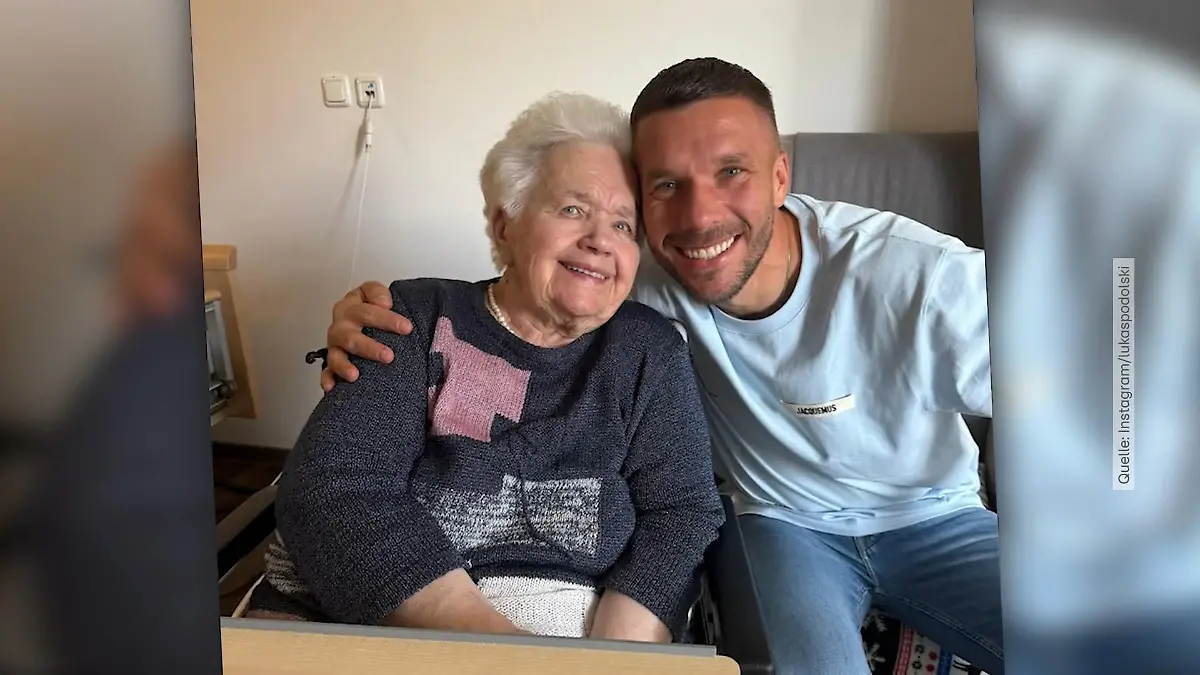 Lukas Podolski trauert um seine Oma „Wie eine zweite Mutter"