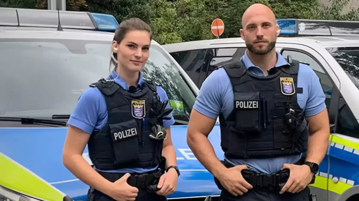 Polizei im Einsatz