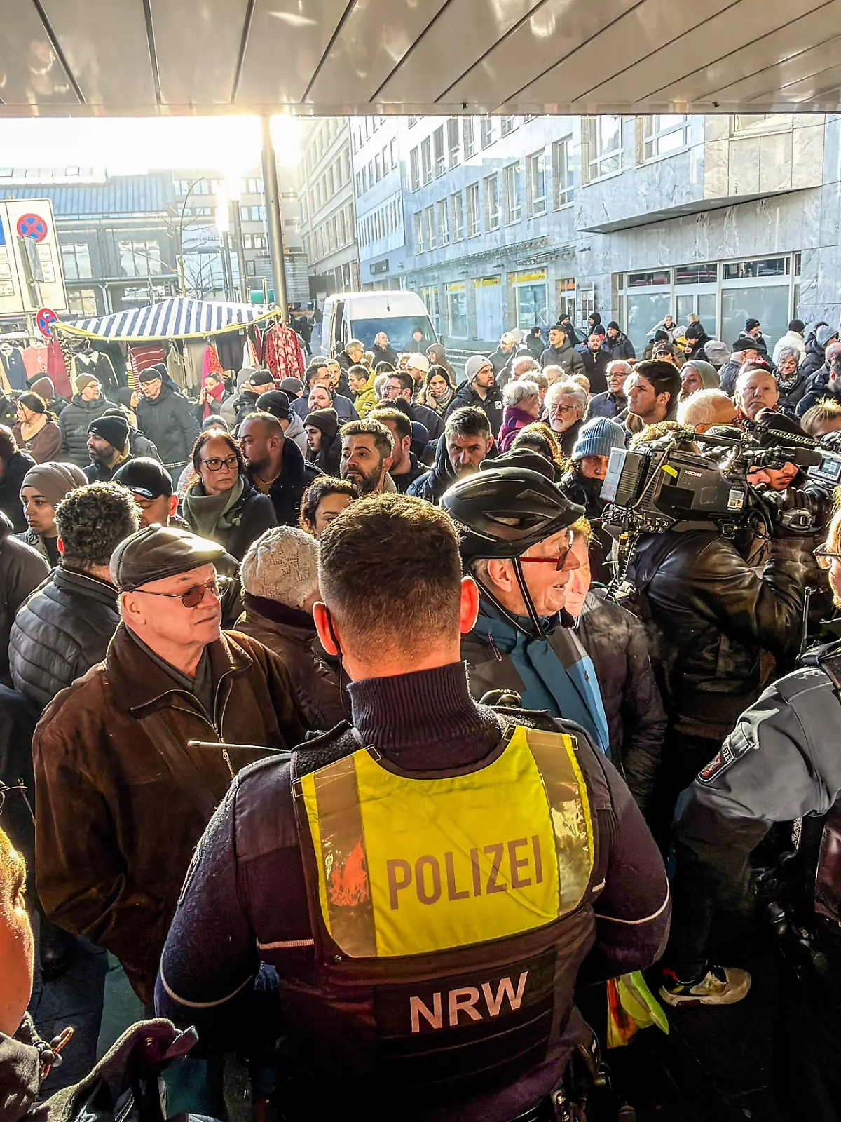 Nach dem Einbruch in den Tresorraum einer Bank