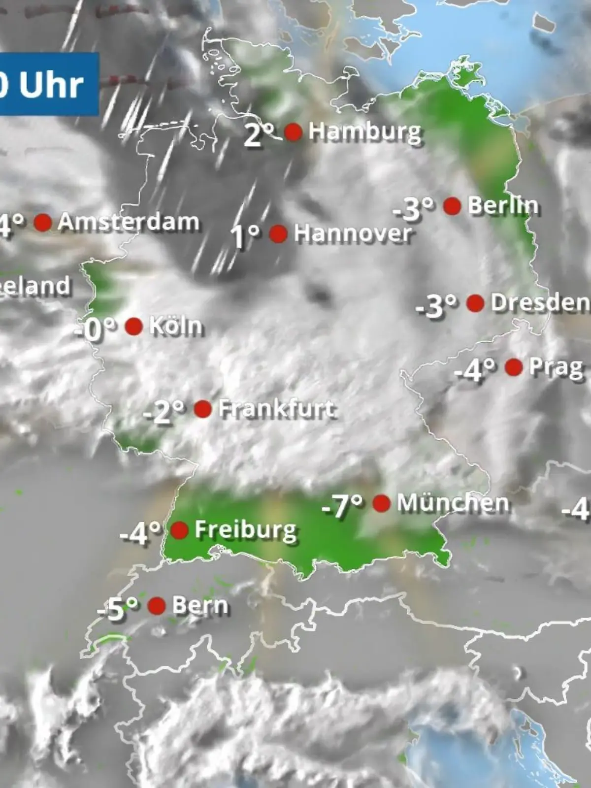 Bild zu: "Neue Niederschläge kommen auf"