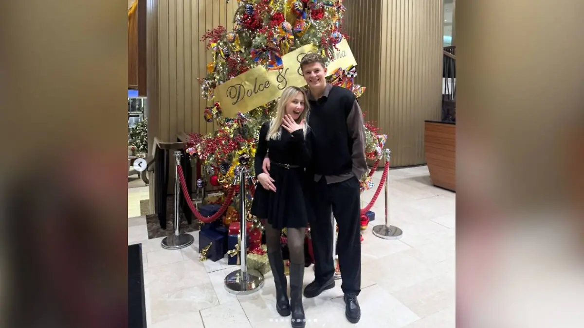 Polina und Finn Dahmen haben sich verlobt. 