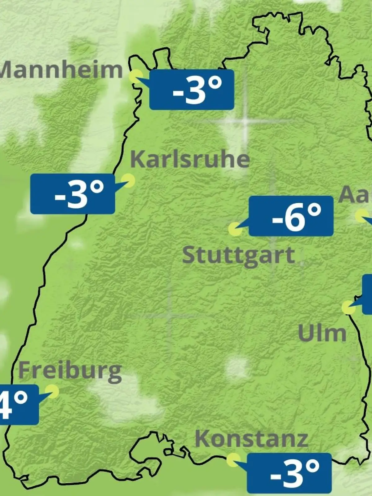 Bild zu: "Baden-Württemberg: Wie wird das Wetter?"