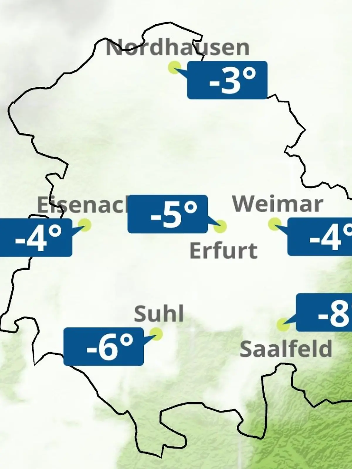 Bild zu: "Thüringen: Wie wird das Wetter?"