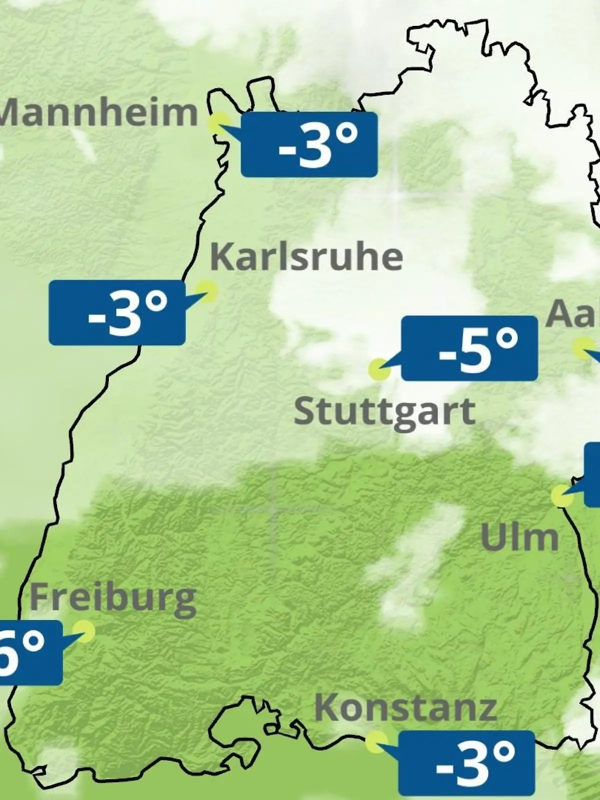 Bild zu: "Baden-Württemberg: Wie wird das Wetter?"