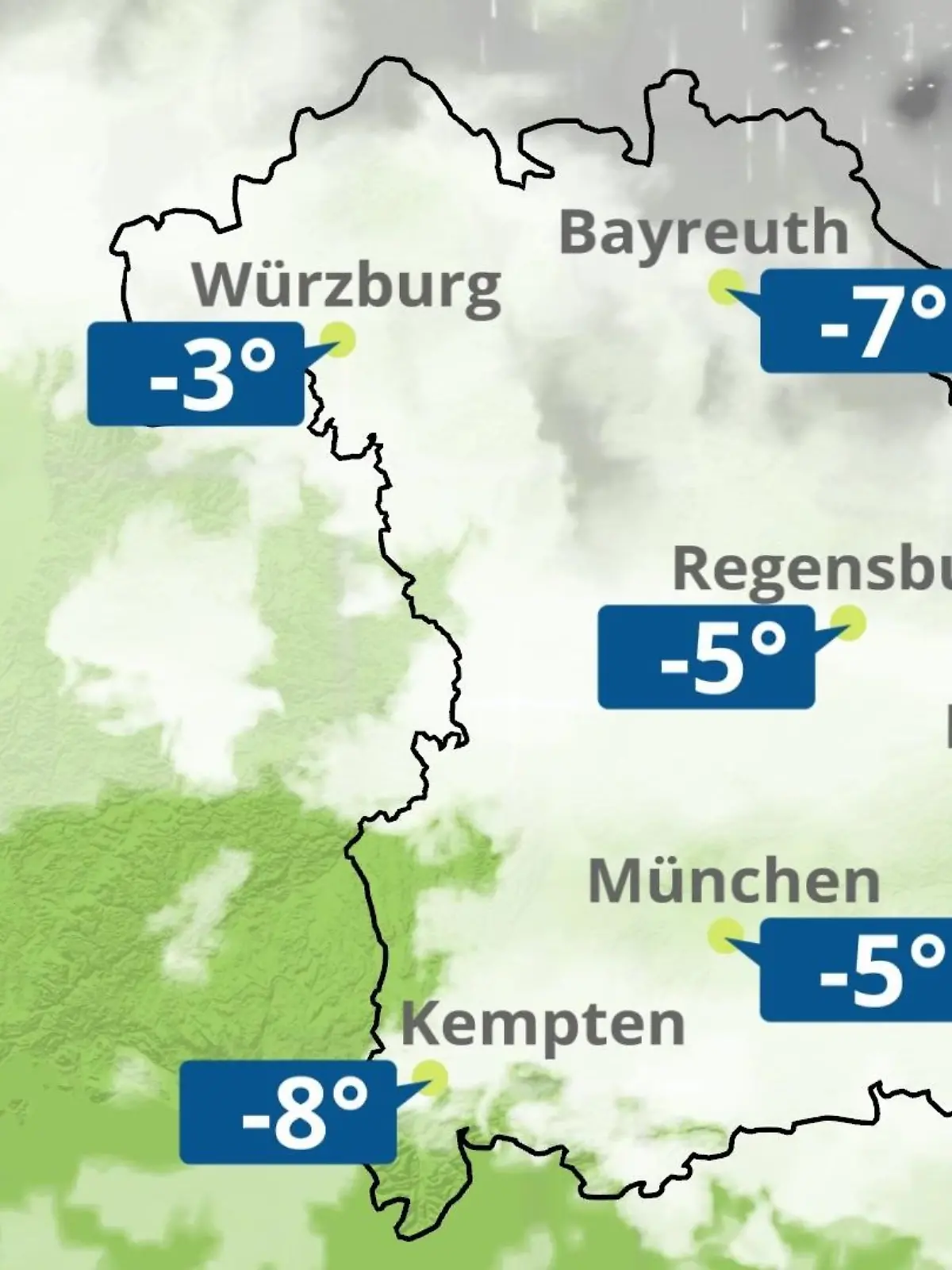 Bild zu: "Bayern: Wie wird das Wetter?"