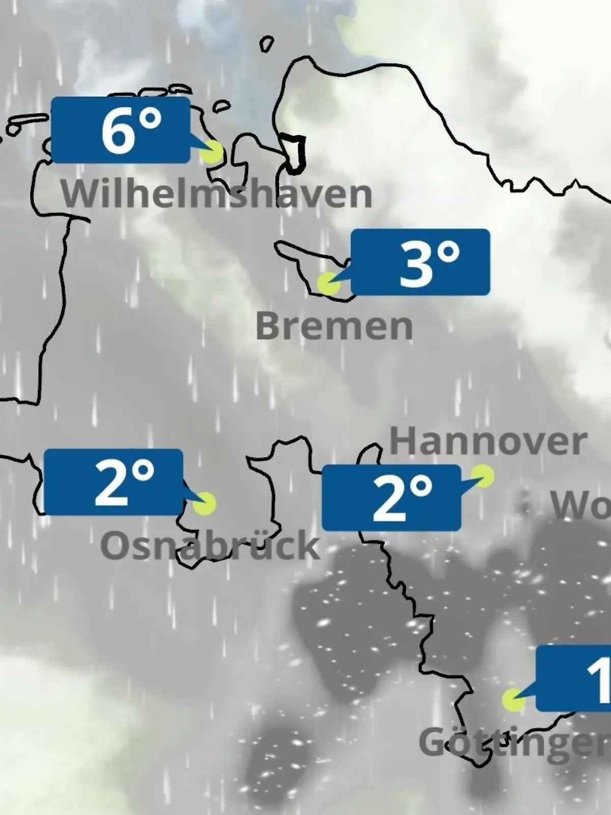 Bild zu: "Bremen und Niedersachsen: Wie wird das Wetter?"