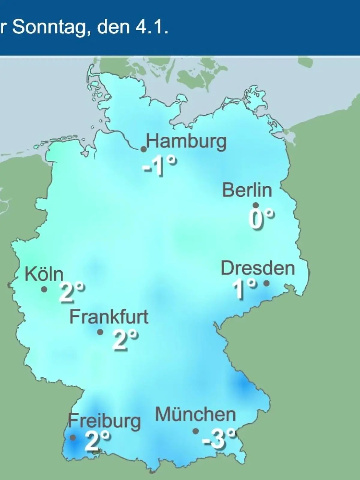Bild zu: "Im Video: Temperatur-Vorhersage"