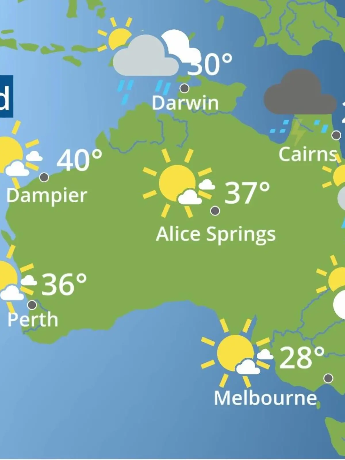 Bild zu: "Australien: Wie wird das Wetter?"