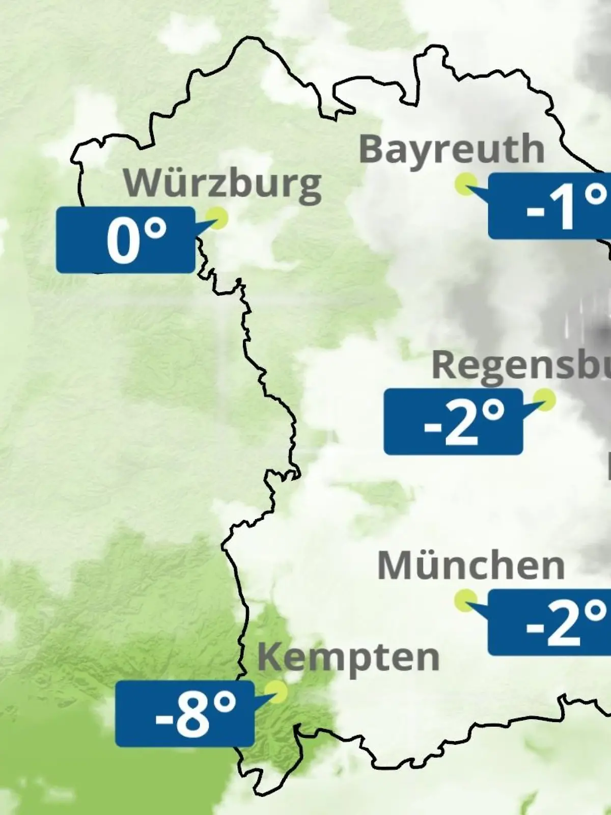 Bild zu: "Bayern: Wie wird das Wetter?"