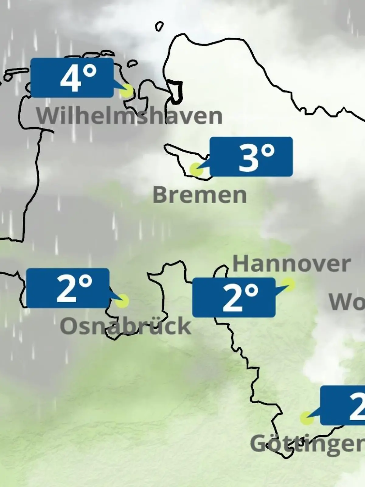 Bild zu: "Bremen und Niedersachsen: Wie wird das Wetter?"