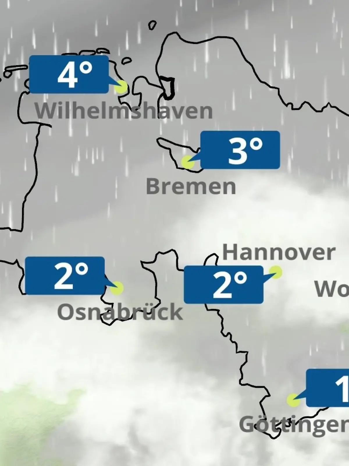 Bild zu: "Bremen und Niedersachsen: Wie wird das Wetter?"