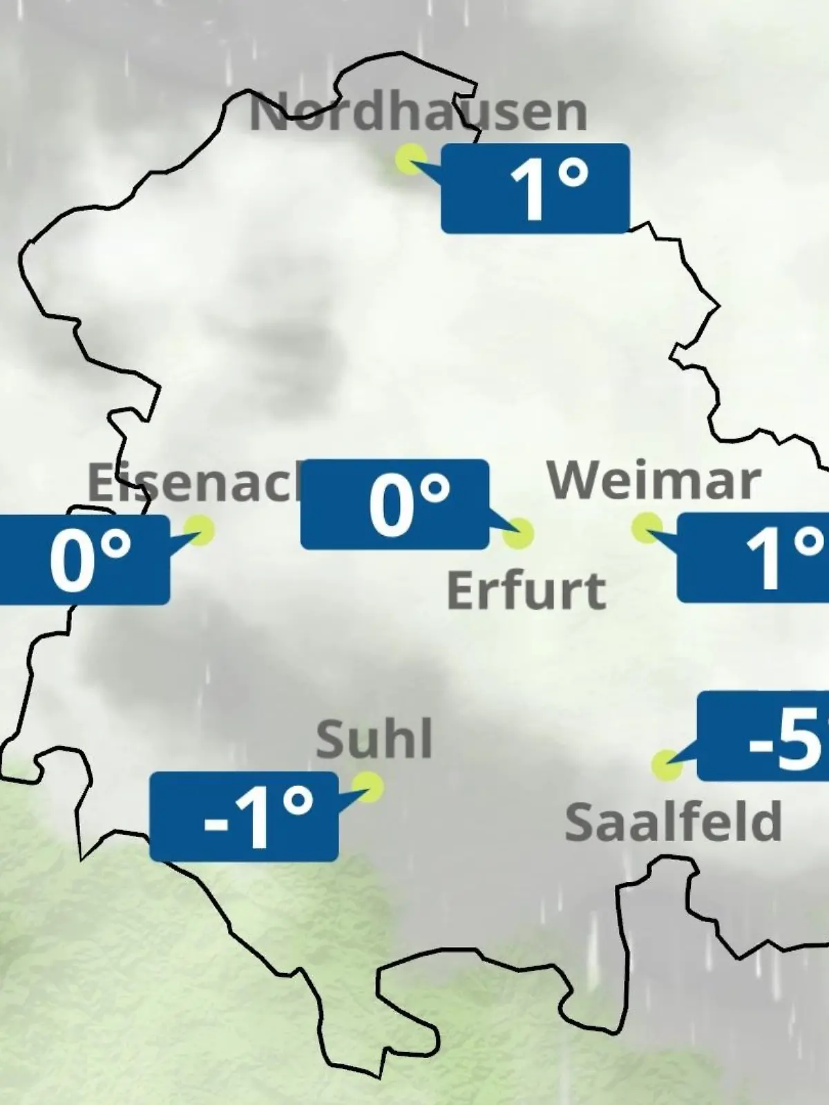 Bild zu: "Thüringen: Wie wird das Wetter?"