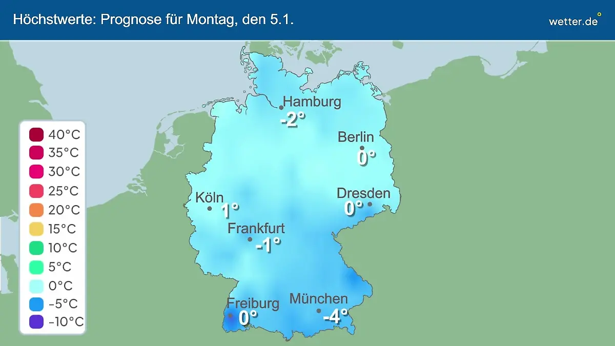 Im Video: Temperatur-Vorhersage Wie warm oder kalt wird es in Deutschland?