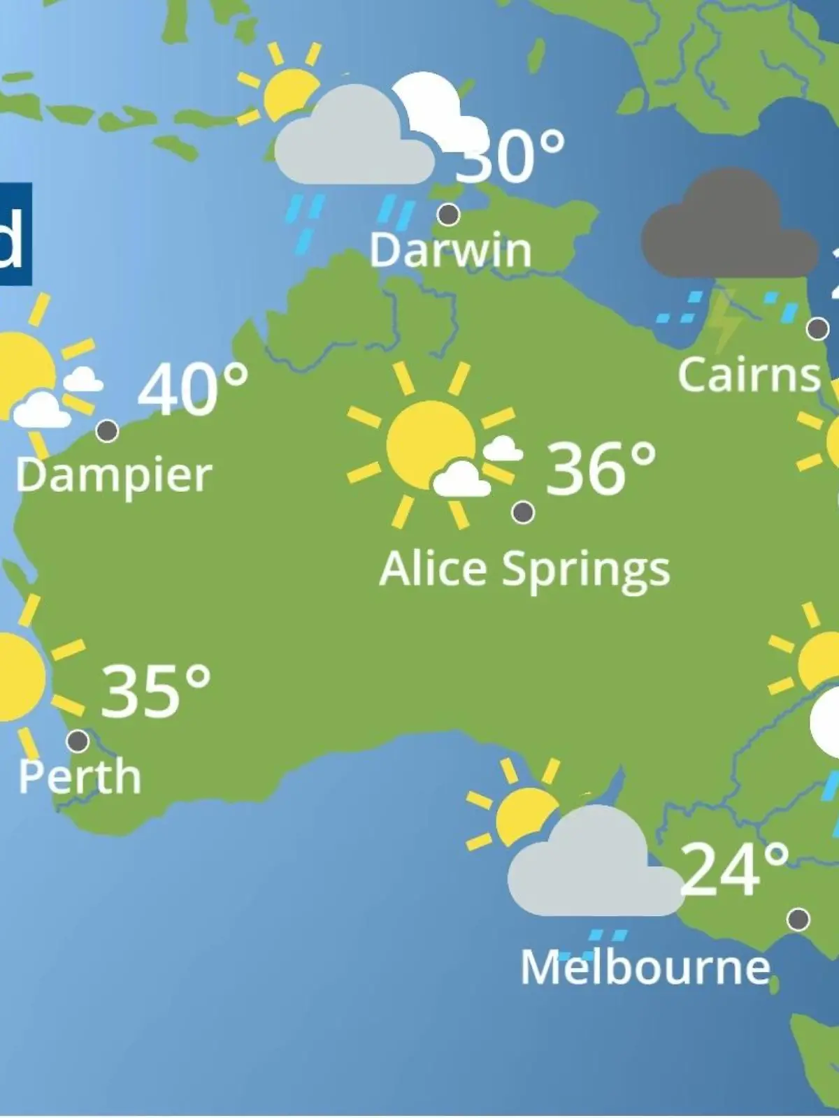 Bild zu: "Australien: Wie wird das Wetter?"