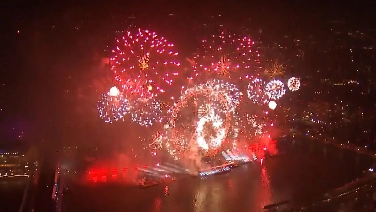 Silvester-Bilder 2025! So feierte die Welt das neue Jahr Spektakuläres Feuerwerk