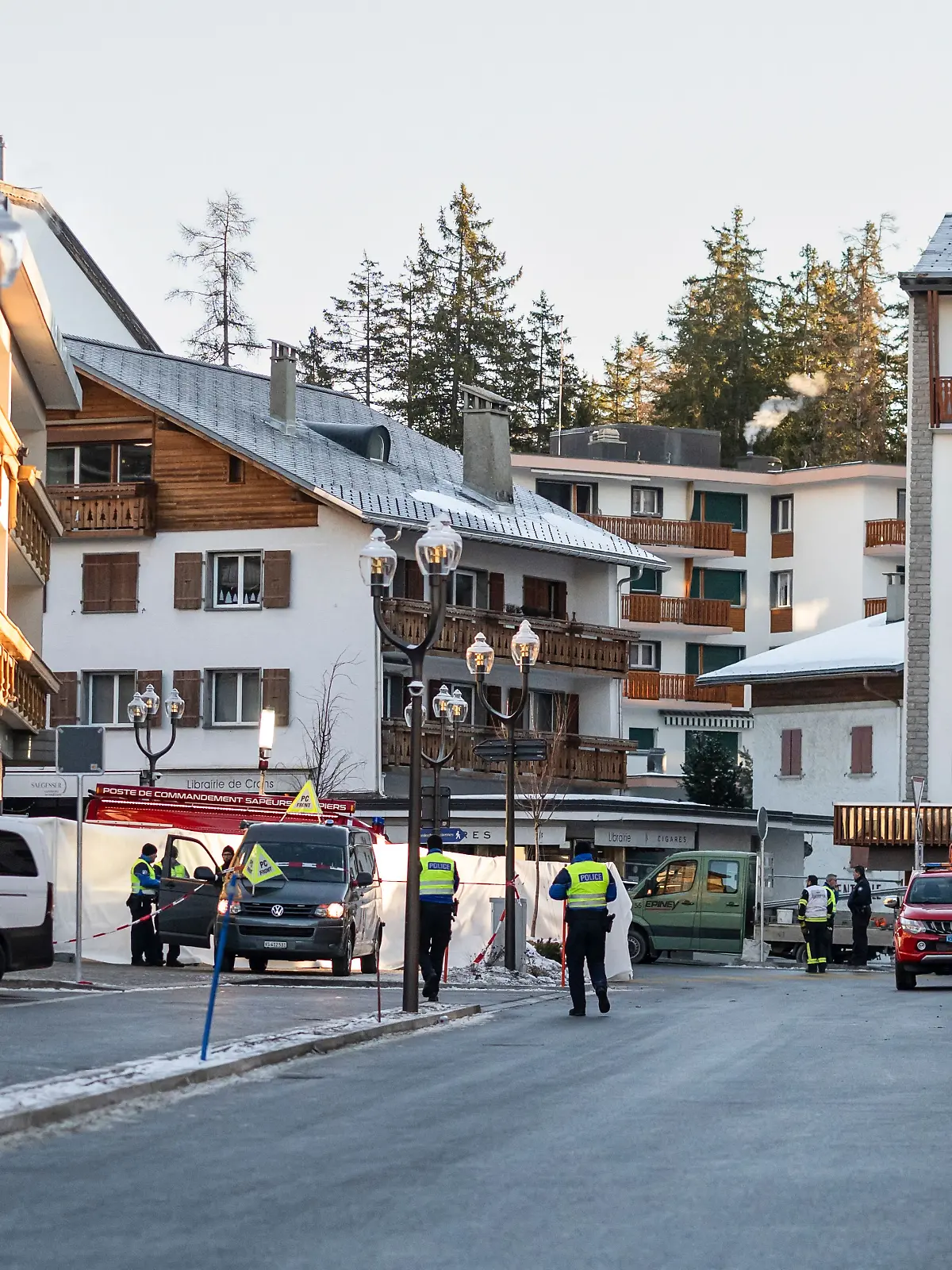 Explosion bei Silvesterparty in Skiort in der Schweiz
