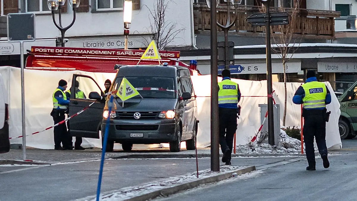 Explosion bei Silvesterparty in Skiort in der Schweiz