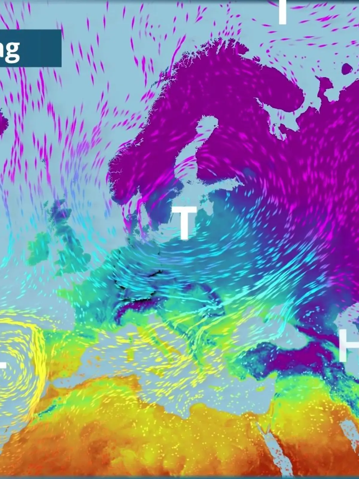 Bild zu: "Eisige Luft aus dem Norden dominiert"