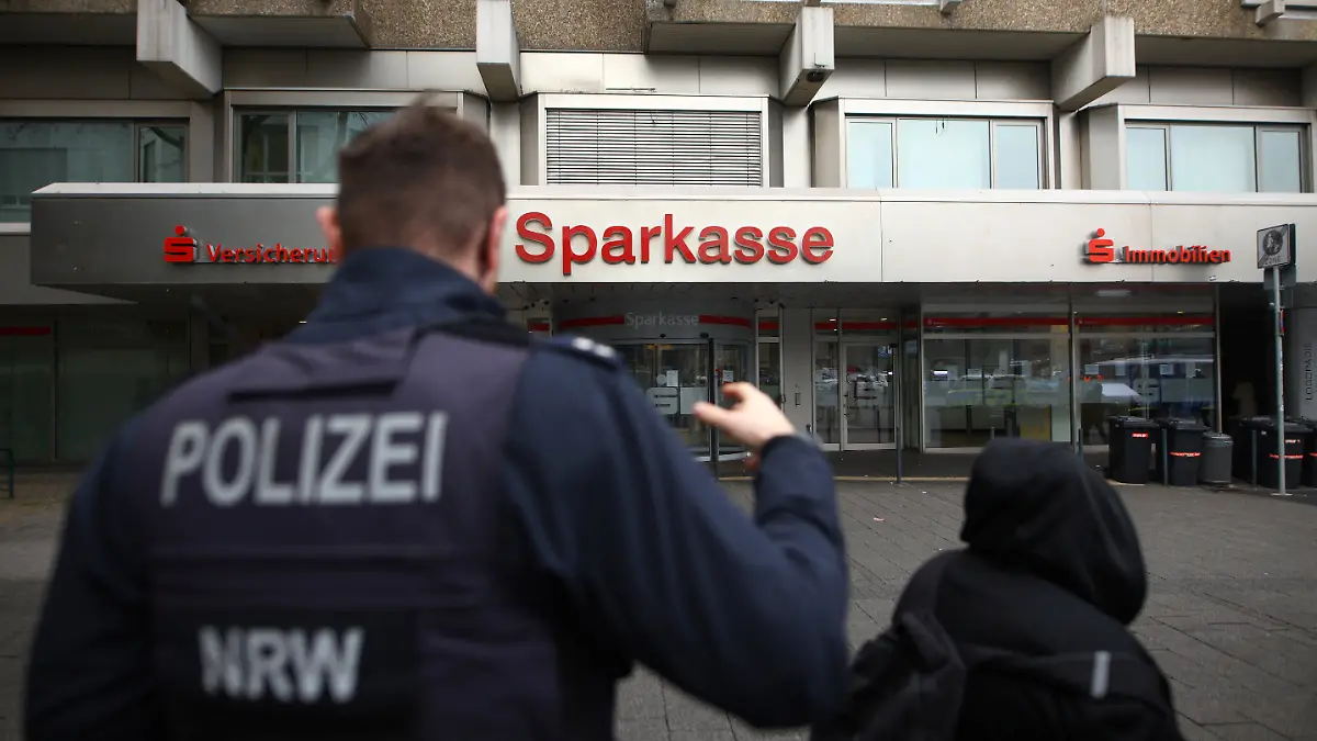 Thieves drill into a German bank vault and make off with millions