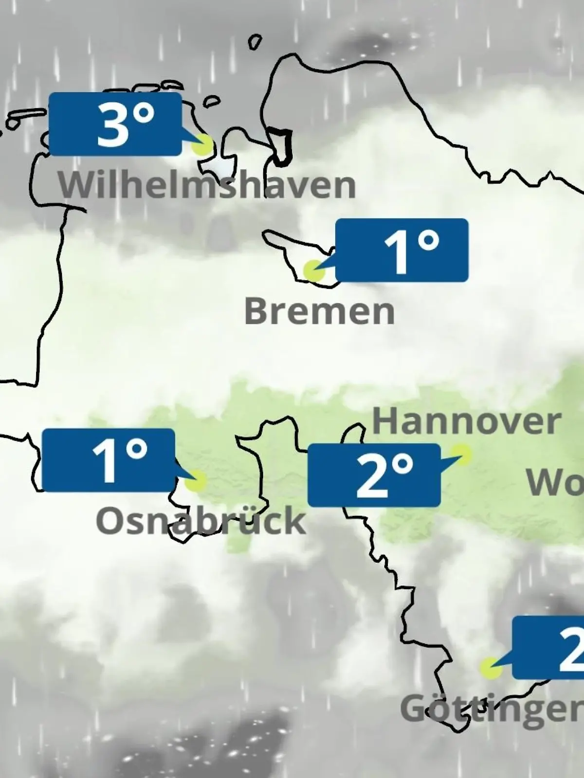 Bild zu: "Bremen und Niedersachsen: Wie wird das Wetter?"