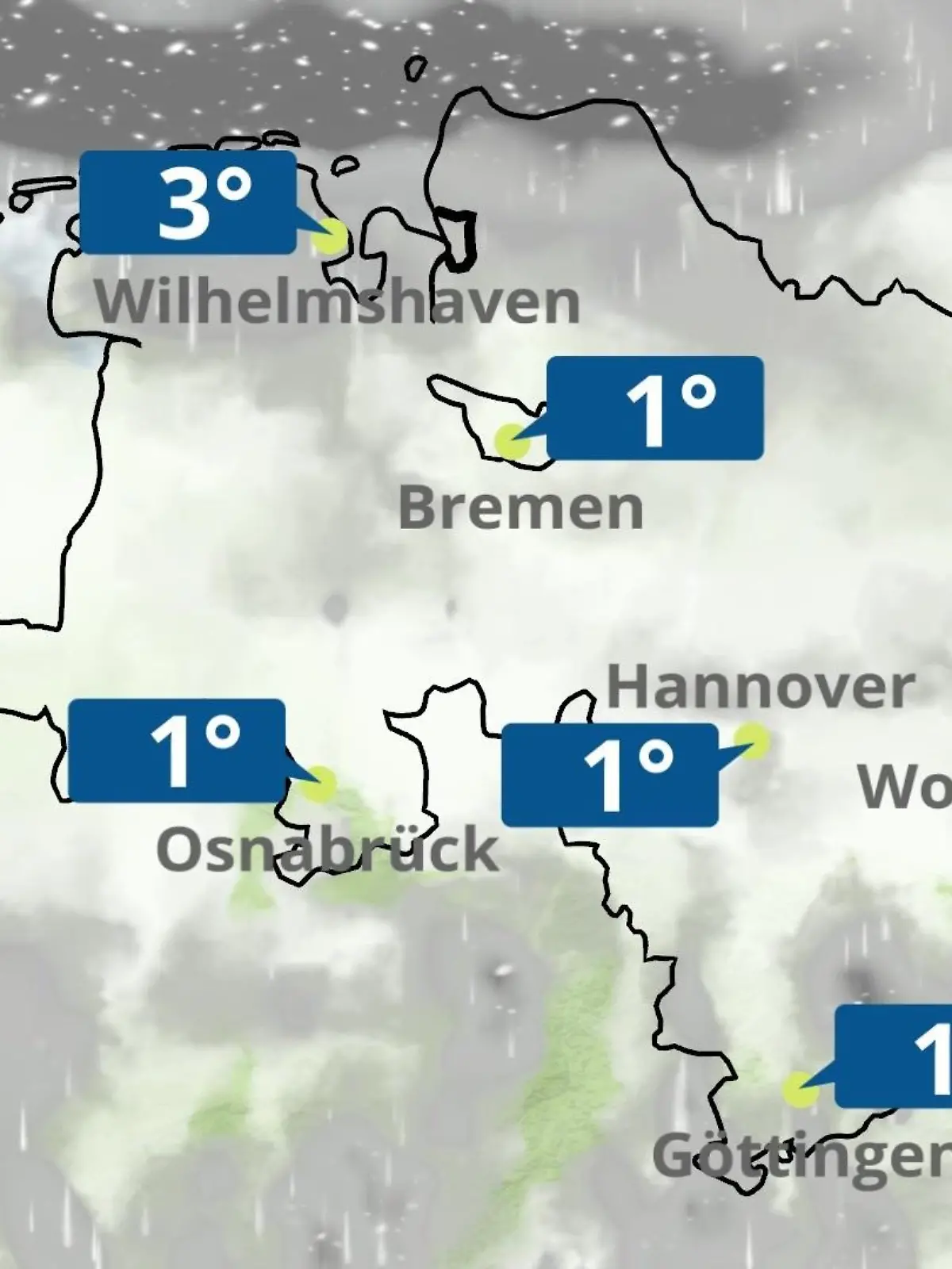 Bild zu: "Bremen und Niedersachsen: Wie wird das Wetter?"