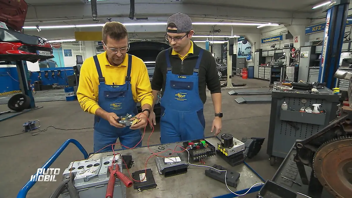 Schritt für Schritt zur Ursache Diagnose am Anlasser