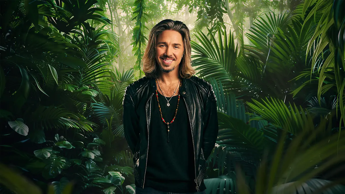 Gil Ofarim (43) im Dschungelcamp.