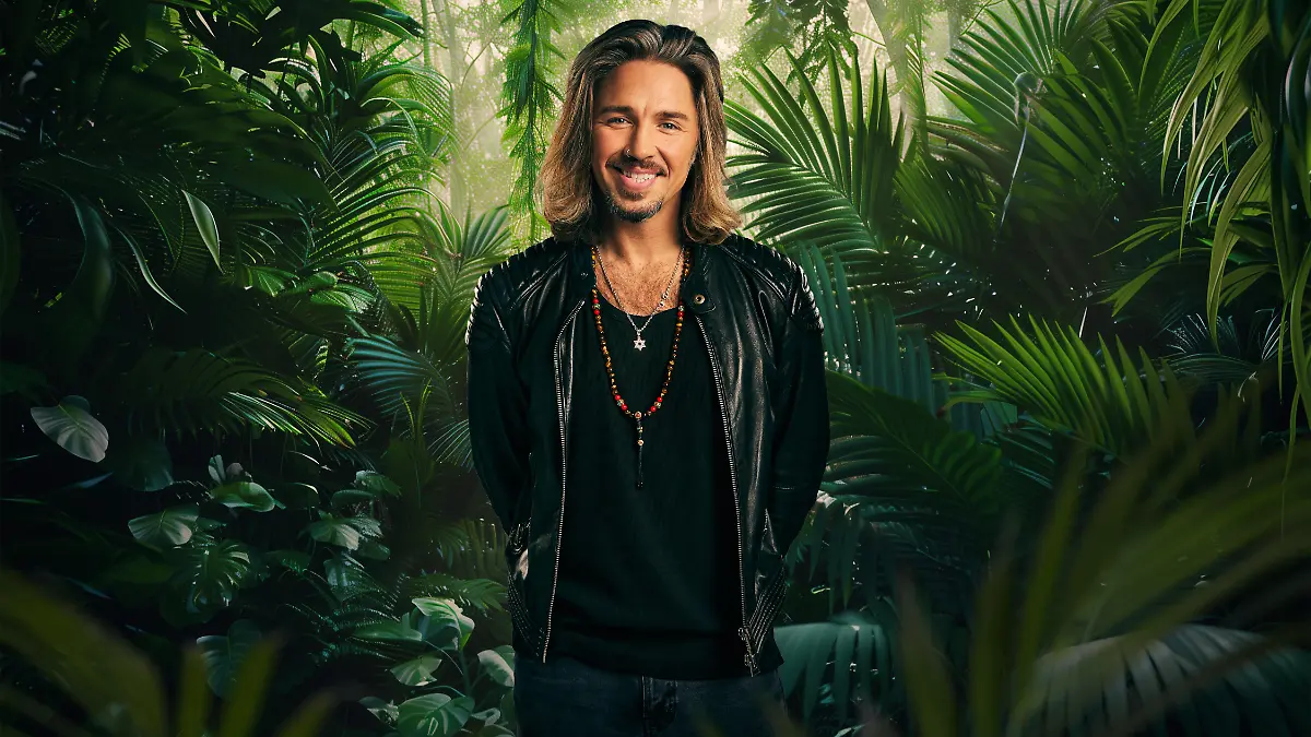 Gil Ofarim (43) im Dschungelcamp.