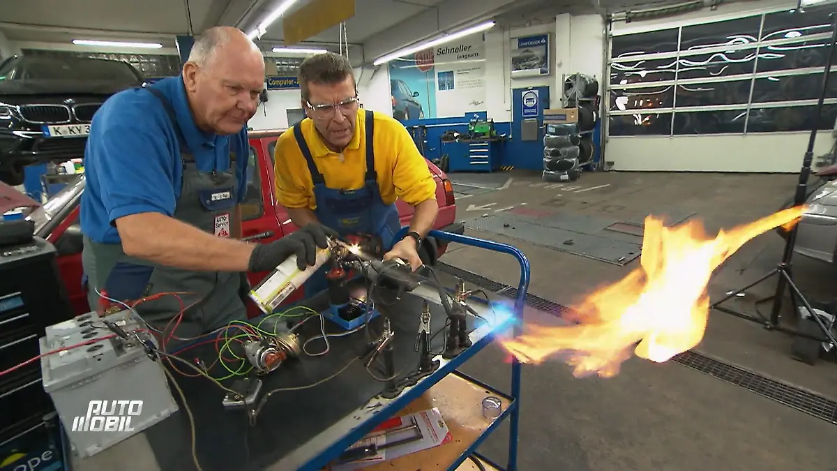 Mit Feuer spielen – ist ein Zündfunke da? Funkenprobe am Klassiker