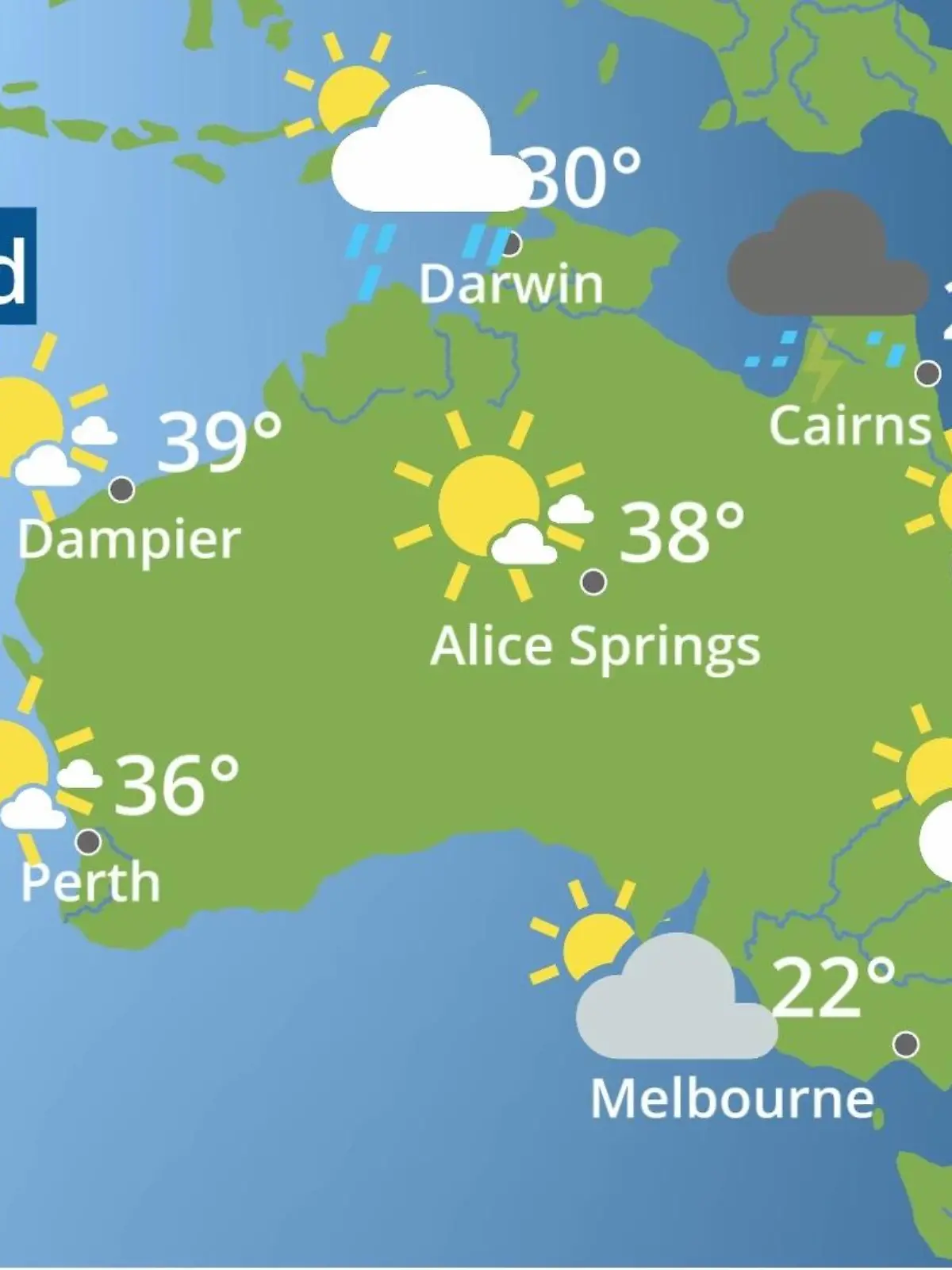 Bild zu: "Australien: Wie wird das Wetter?"