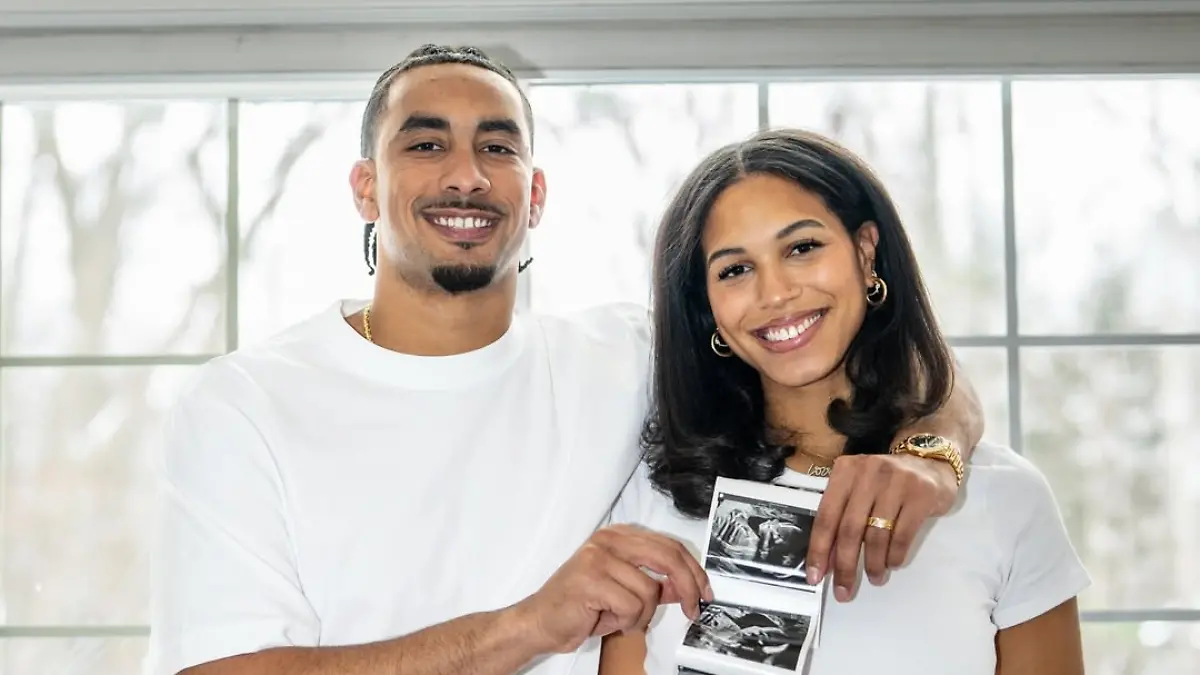 Jordan Love und Ronika Stone freuen sich auf ihr erstes gemeinsames Kind.