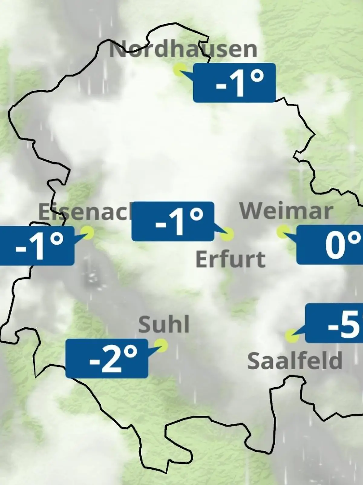 Bild zu: "Thüringen: Wie wird das Wetter?"