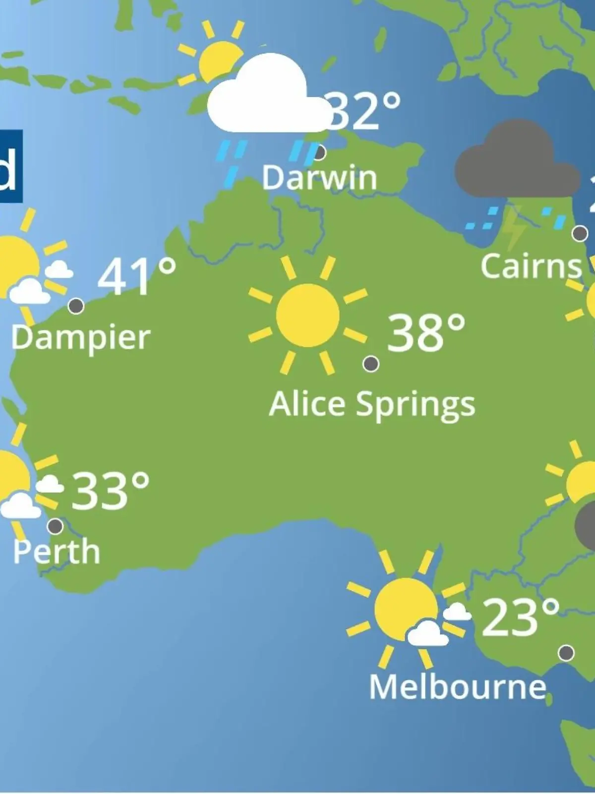 Bild zu: "Australien: Wie wird das Wetter?"