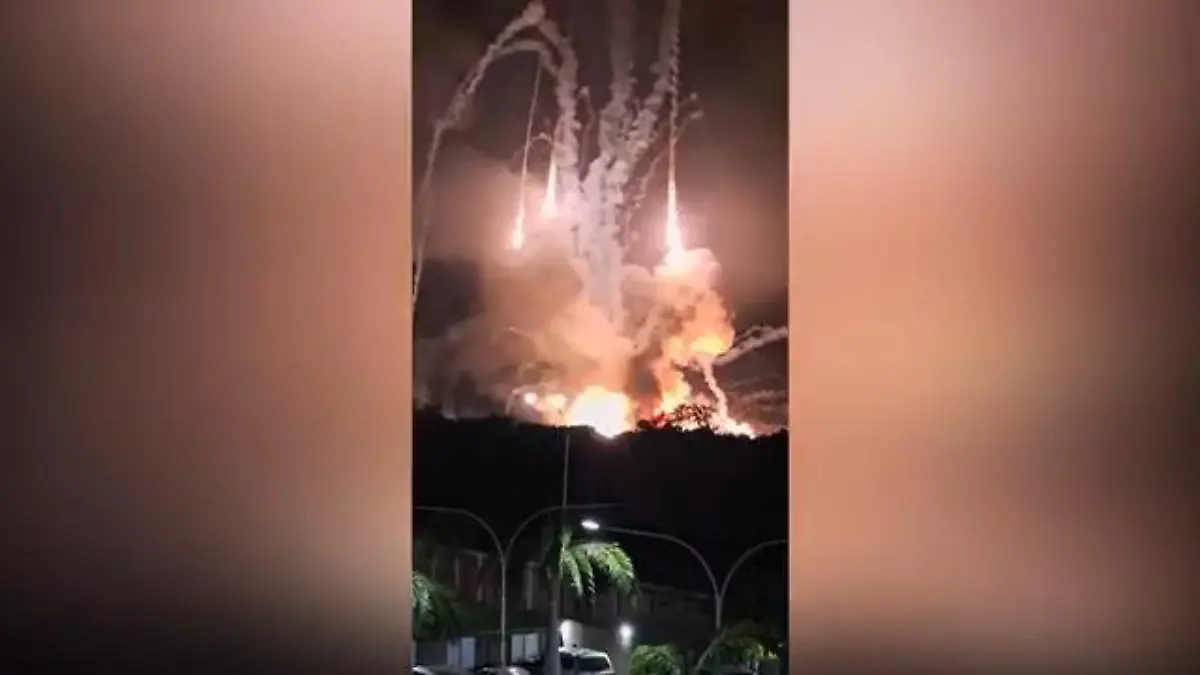 USA greifen offensichtlich Ziele in Venezuela an Explosionen in Caracas