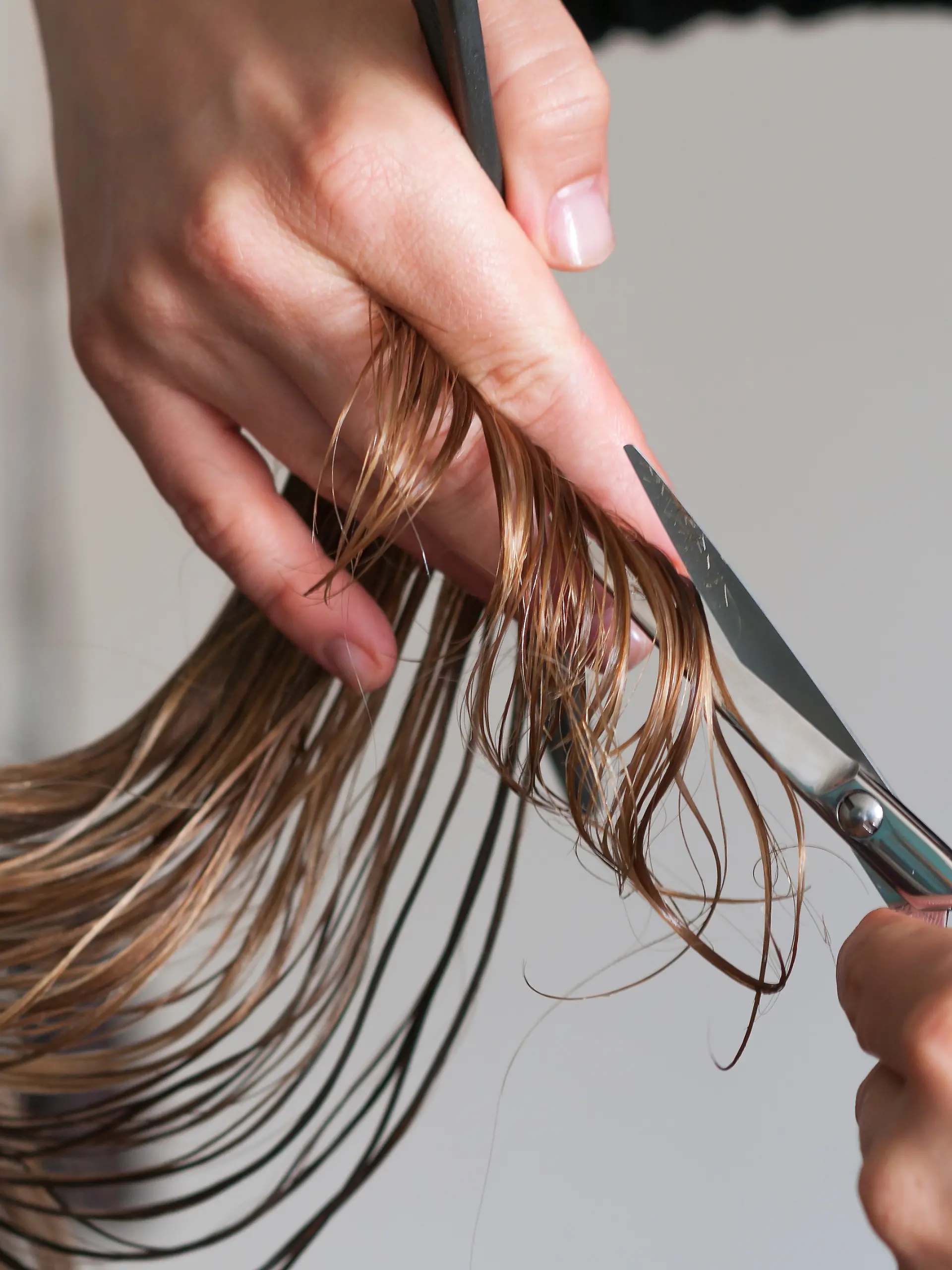 Frau beim Friseur
