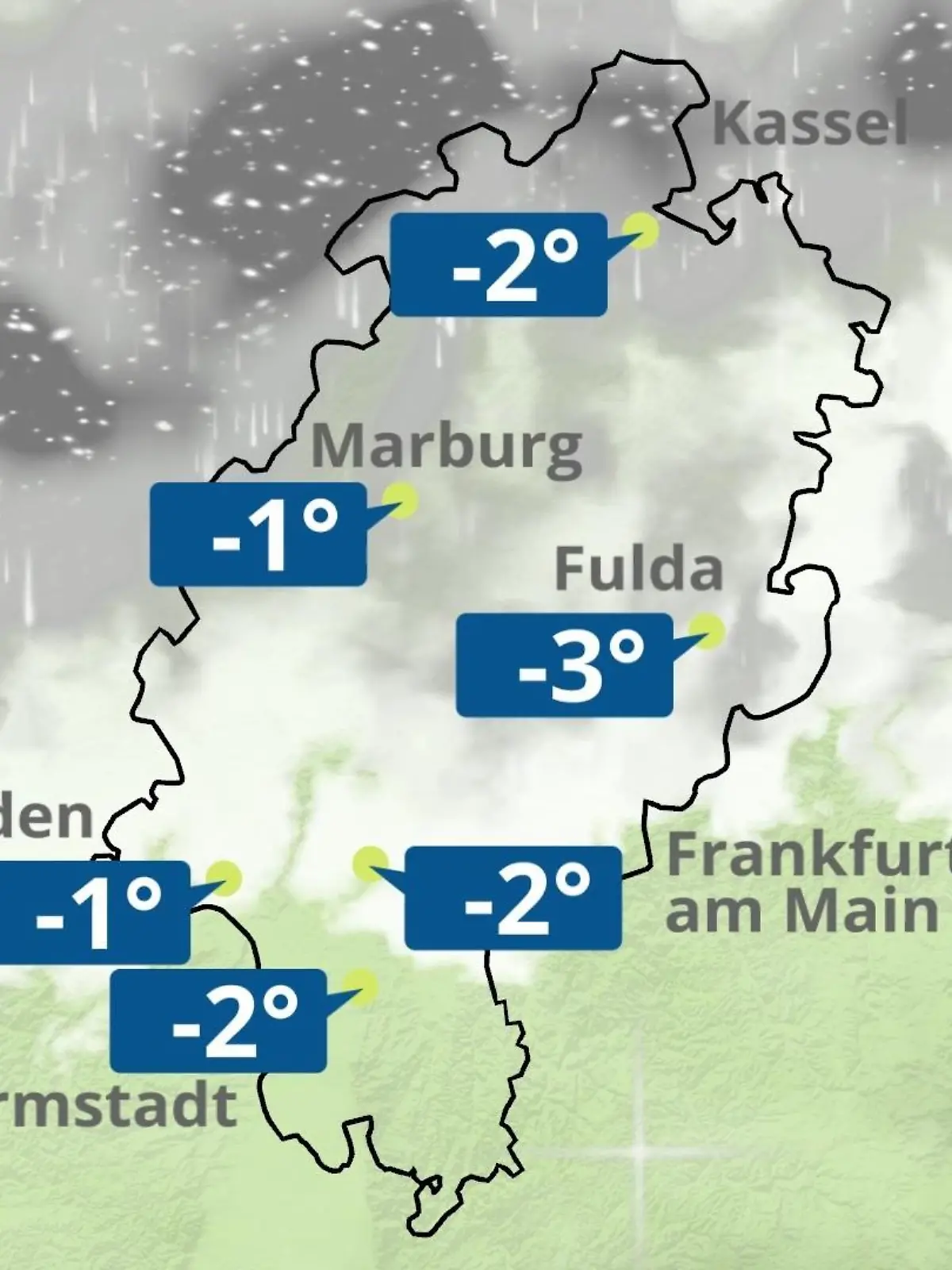 Bild zu: "Hessen: Wie wird das Wetter?"