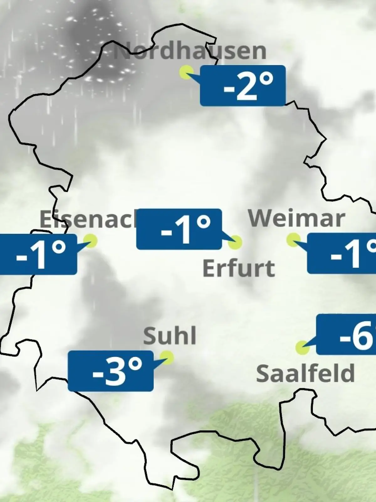 Bild zu: "Thüringen: Wie wird das Wetter?"