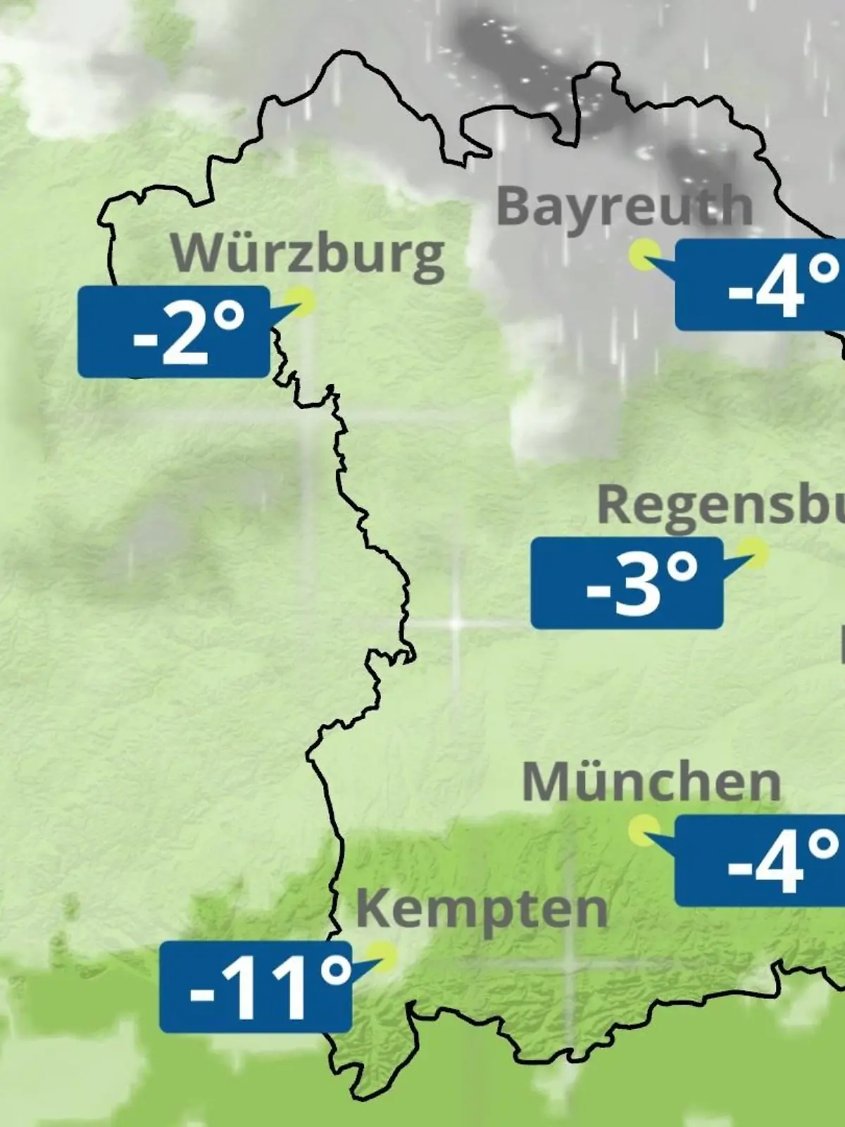 Bild zu: "Bayern: Wie wird das Wetter?"