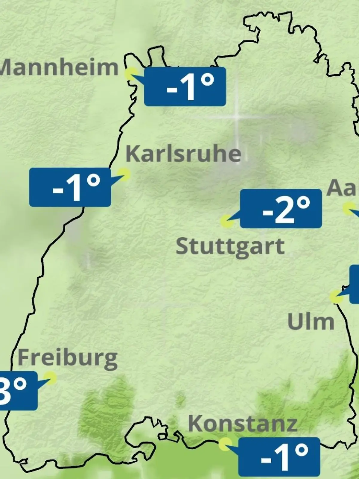 Bild zu: "Baden-Württemberg: Wie wird das Wetter?"