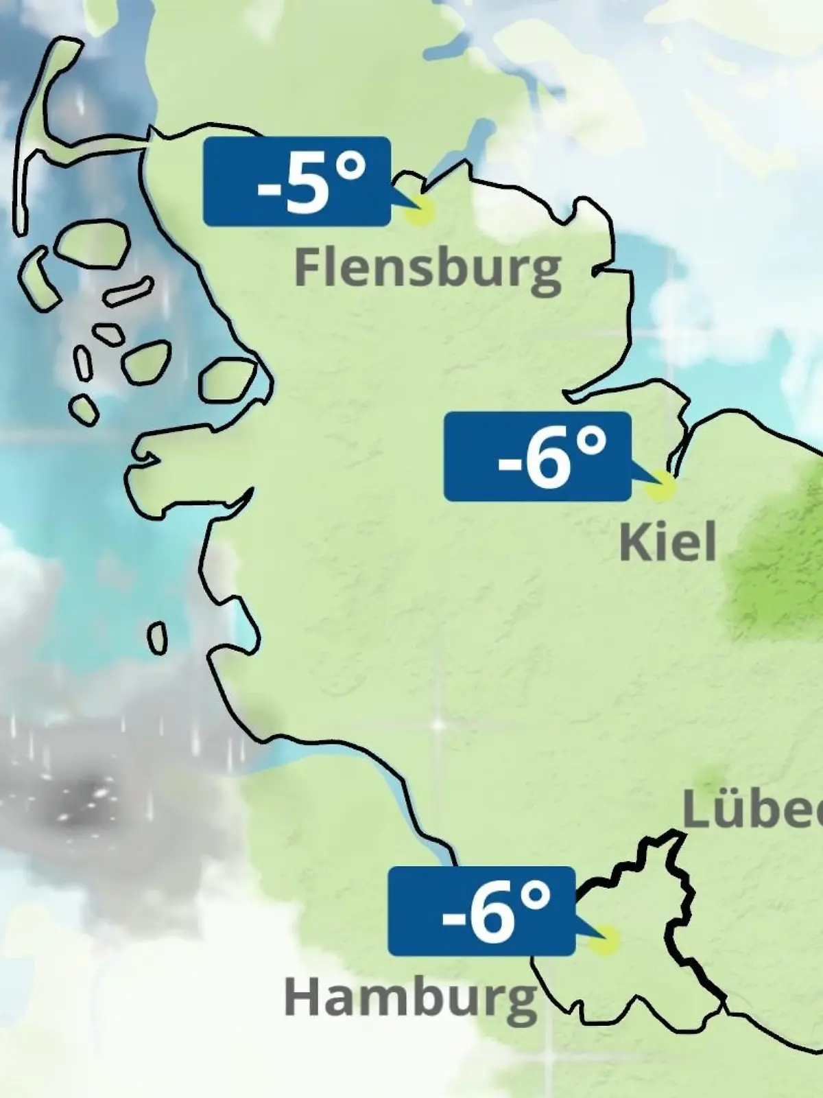 Bild zu: "Hamburg, Schleswig-Holstein: Wie wird das Wetter?"