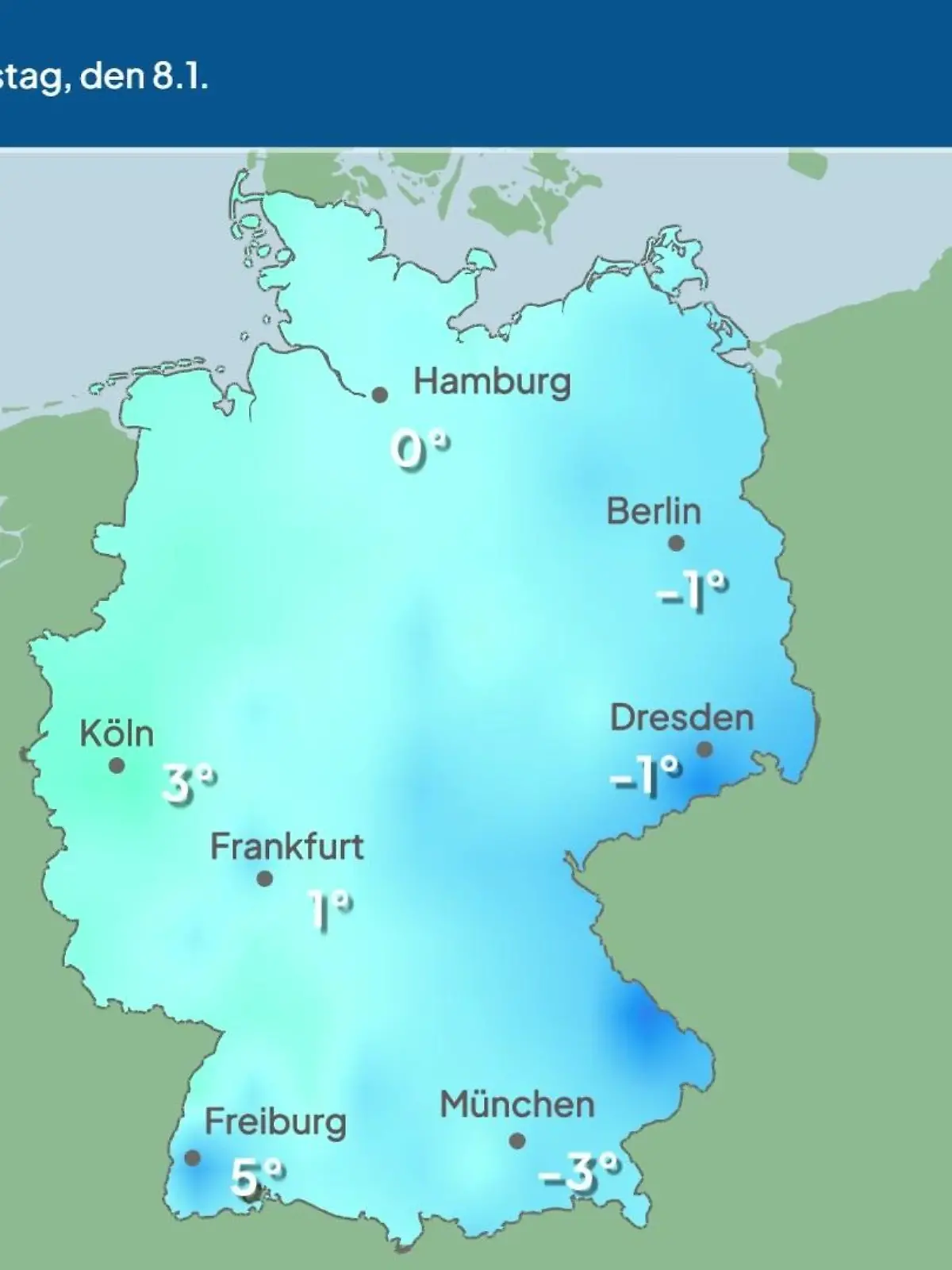 Bild zu: "Im Video: Temperatur-Vorhersage"