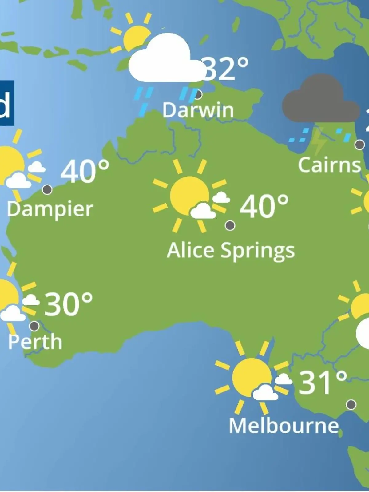 Bild zu: "Australien: Wie wird das Wetter?"