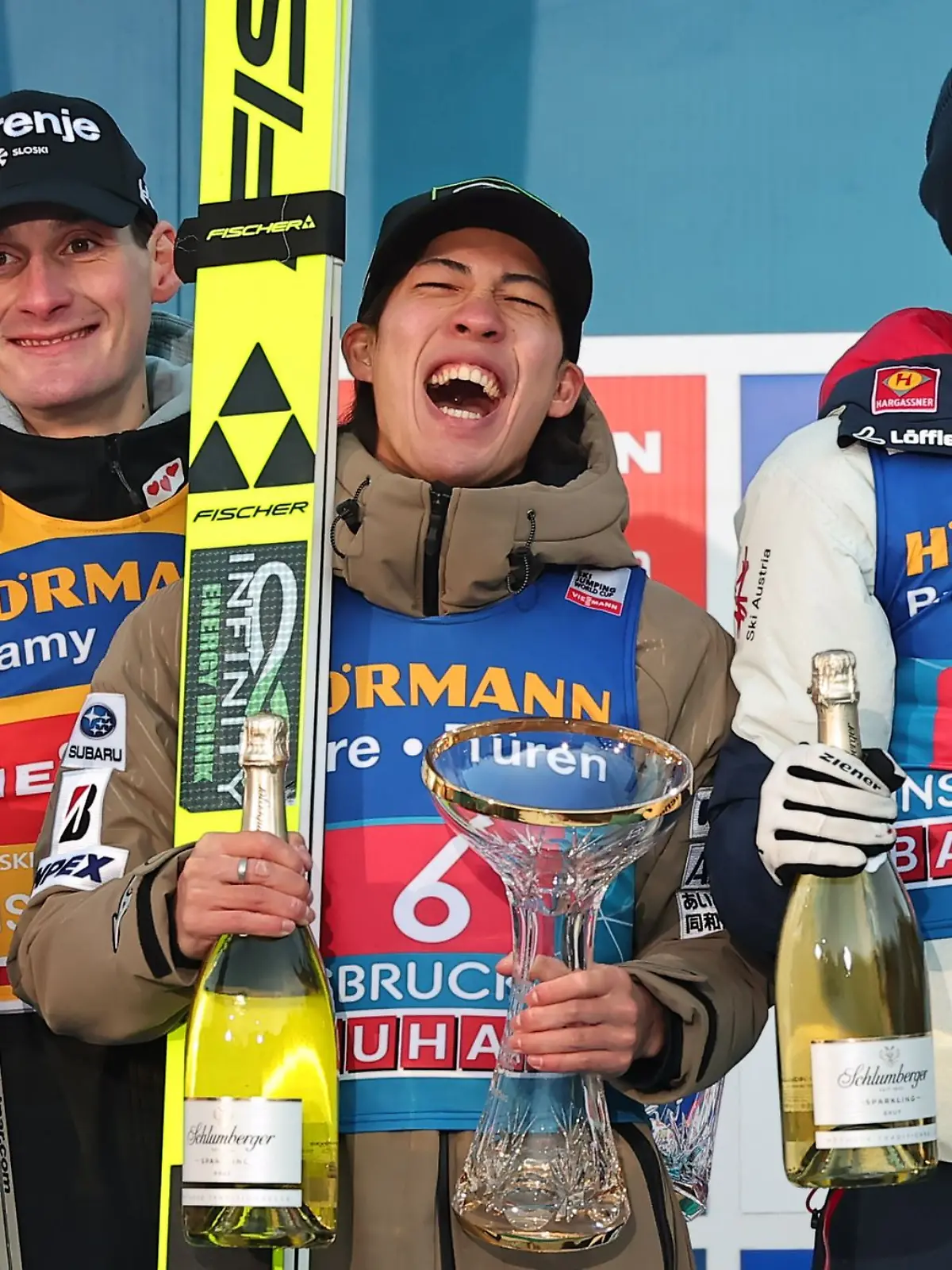 Bild zu: "«Noch ein Mensch»: Designierter Tournee-Champ Prevc besiegt"