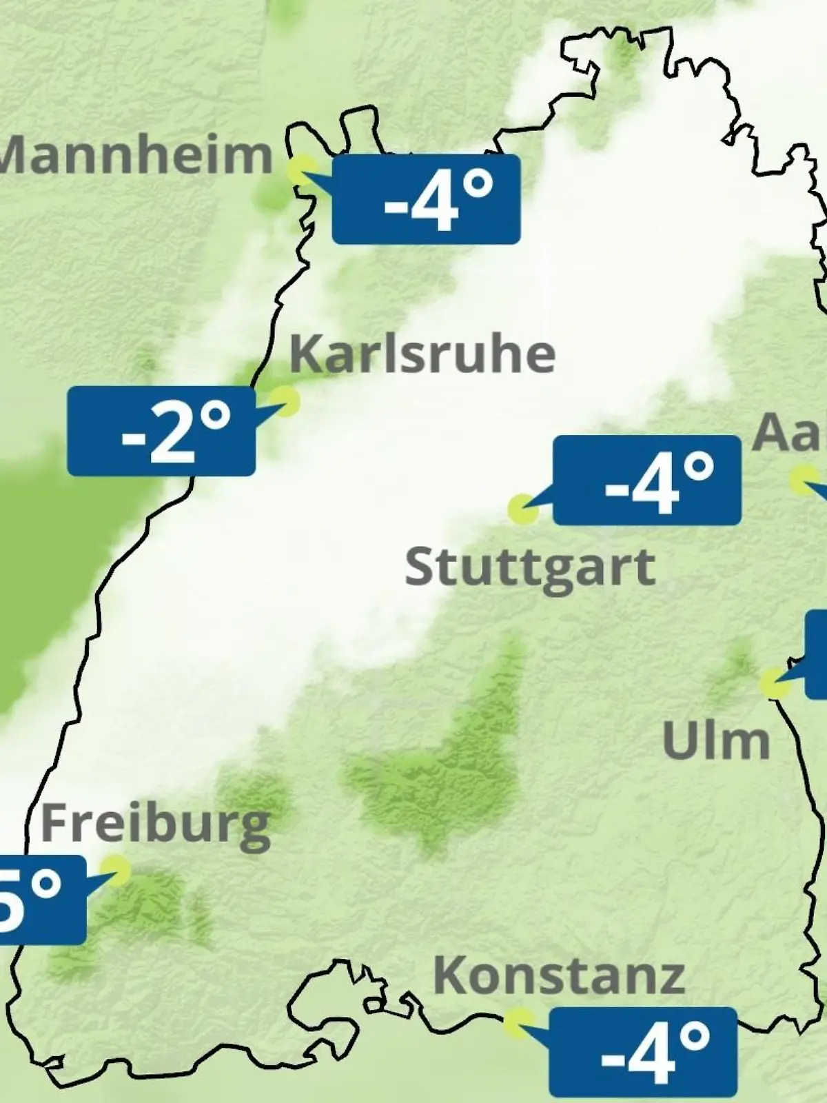 Bild zu: "Baden-Württemberg: Wie wird das Wetter?"