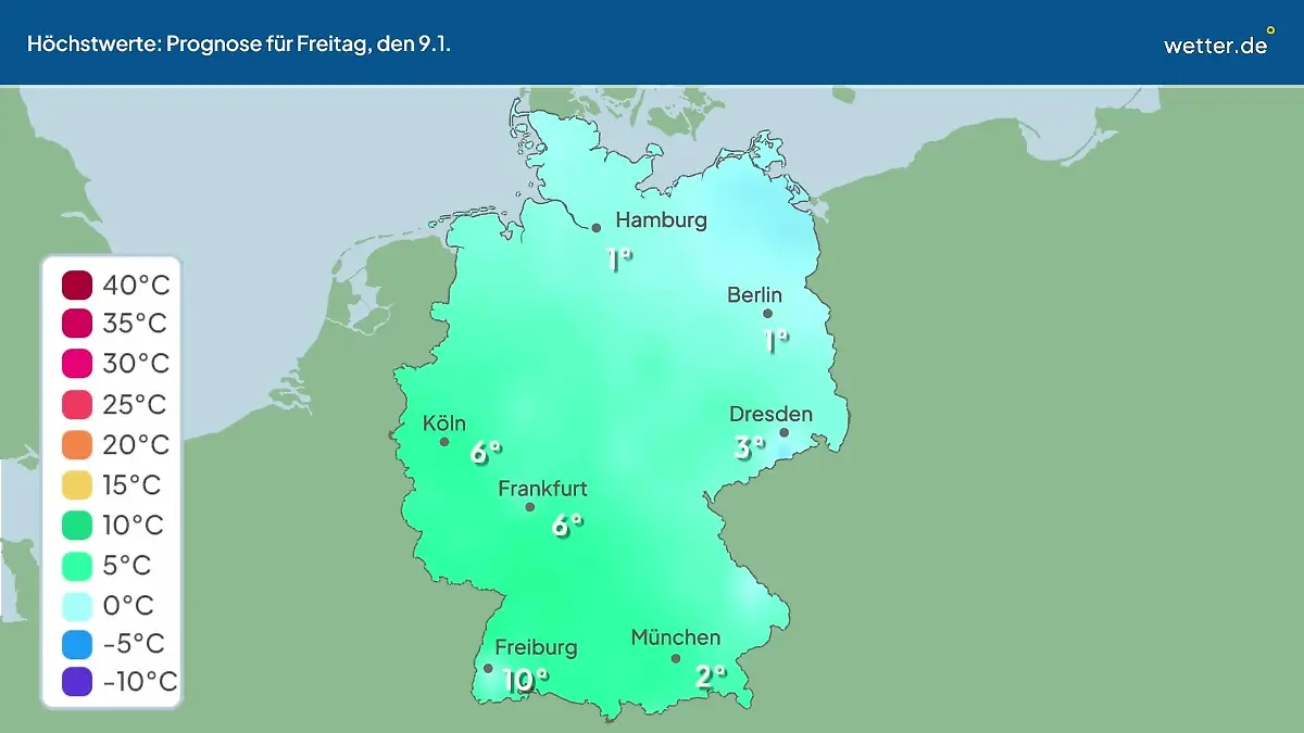 Im Video: Temperatur-Vorhersage Wie warm oder kalt wird es in Deutschland?
