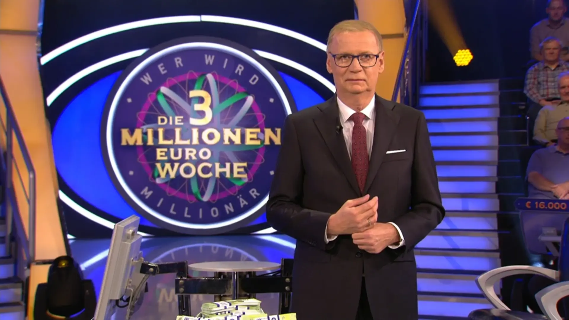 Günther Jauch eröffnet das große Finale